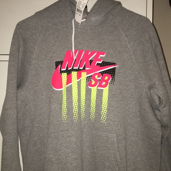 Gray Nike SB Sweatshirt - Picture 2 of 5